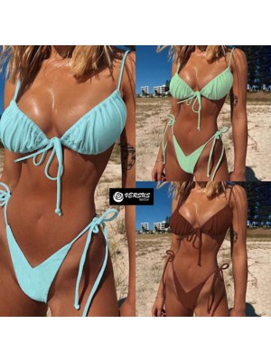 Costume da Bagno Due Pezzi Bikini Brasiliano Mare Donna Woman Swimsuit 550158